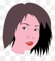 Asian Womans Face - Asian Face Vector Png Emoji,Japanese Face Emojis