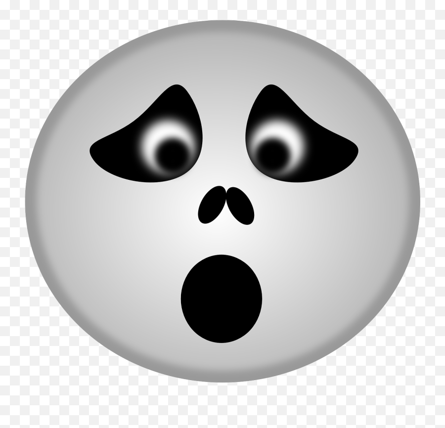 Skull Spooky Ghost Emoticon Smiley - Clip Art Halloween Faces Emoji,Cat Emoticon