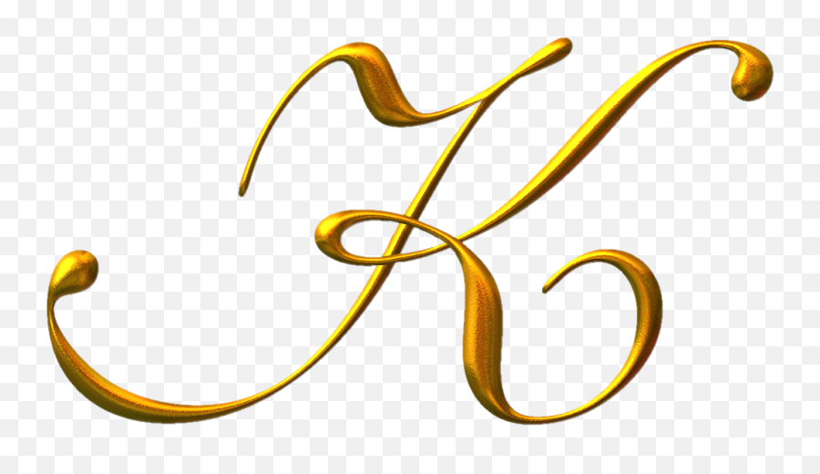 Letter K Png - Calligraphy Letter K Png Emoji,Letter Knife Emoji