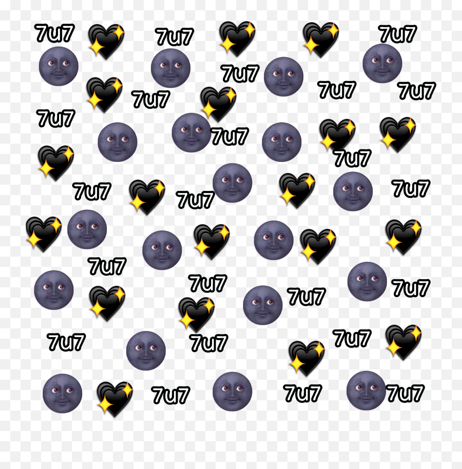 Trending 7u7 Stickers - Heart Emoji,7u7 Emoticon