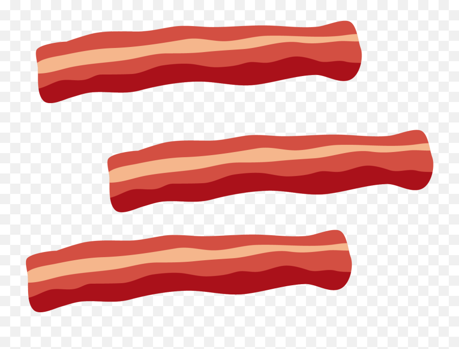 Clipart Of Bacon - Clipart Cartoon Bacon Emoji,Bacon Emoji