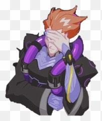 Moira Overwatch Facepalmfreetoedit - Overwatch Moira Facepalm Spray Emoji,Overwatch Emoji