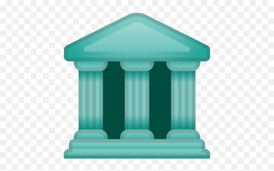 Classical Building Emoji - Classical Building Emoji,Greek Emoji
