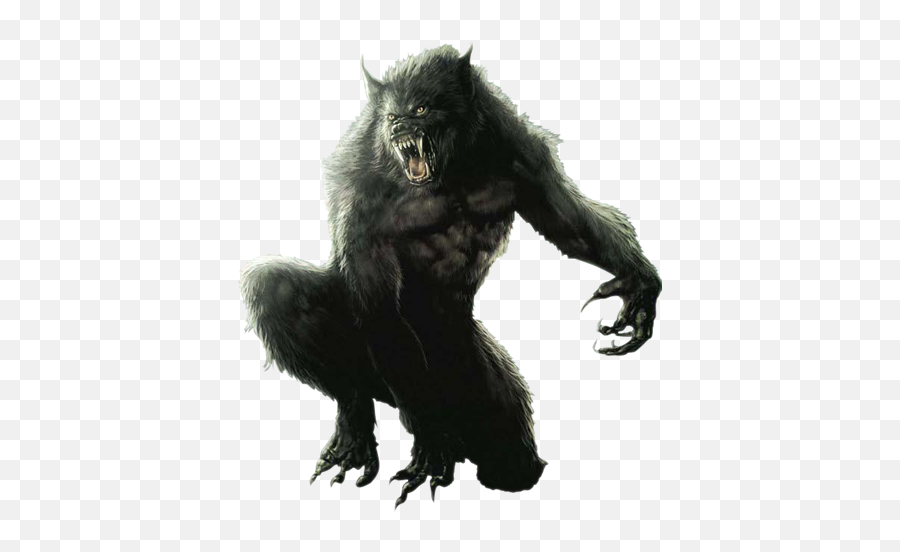 Werewolf Fantasy Wolf Scarry Halloween - Werewolf Png Emoji,Werewolf Emoji