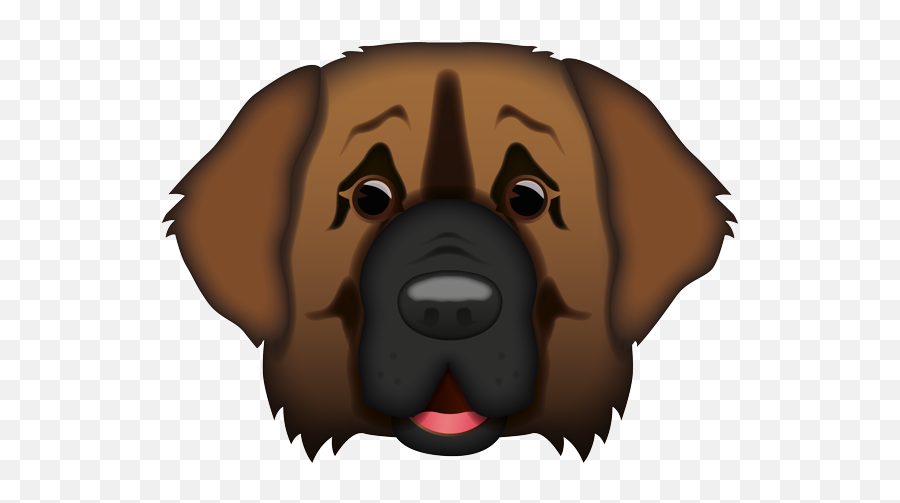 Emoji U2013 The Official Brand Leonberger - Companion Dog,Pet Emoji