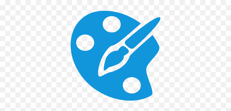 Artist Palette Icon At Getdrawings Free Download - Art Icon Png Blue Emoji,Palette Emoji