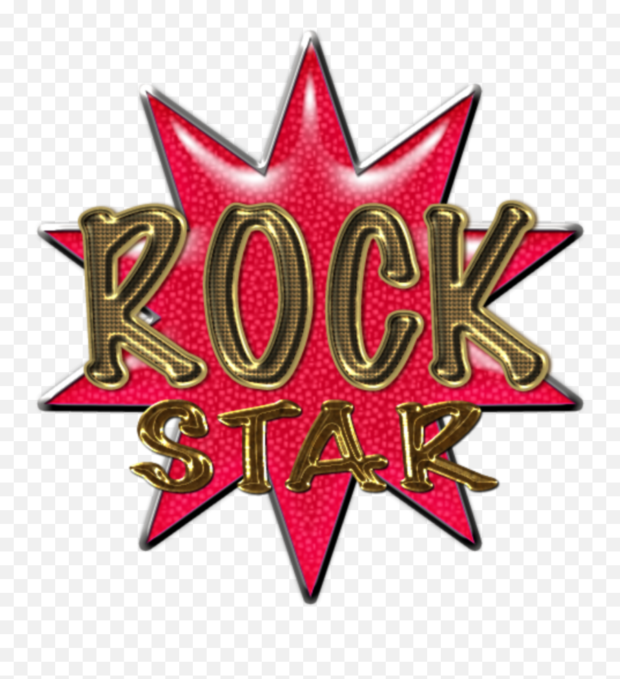 Rockstar Rock Music Stars Musician - Emblem Emoji,Rock Star Emoji