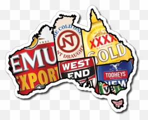 Aussie Beer Map - Emu Export Transparent Cartoon Jingfm Clip Art Emoji,Deez Nuts Emoji