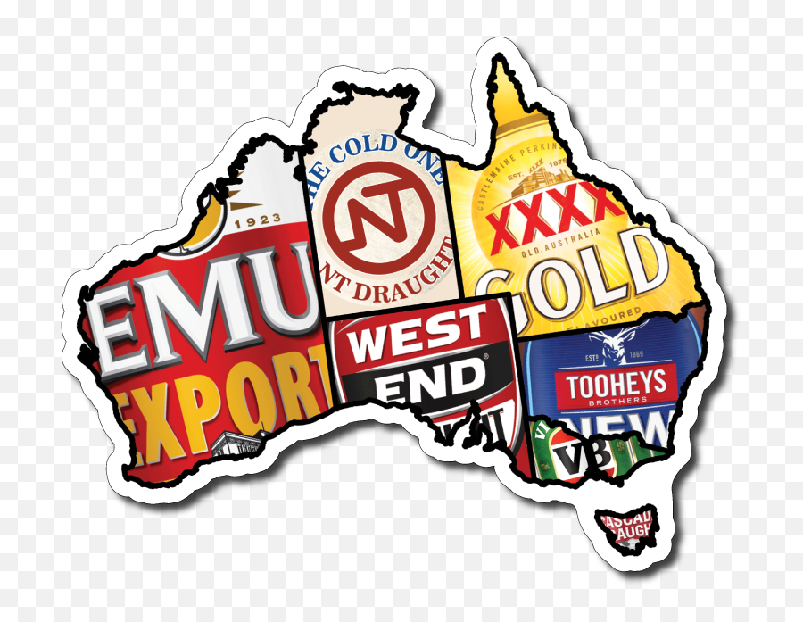 Aussie Beer Map - Emu Export Transparent Cartoon Jingfm Clip Art Emoji,Deez Nuts Emoji