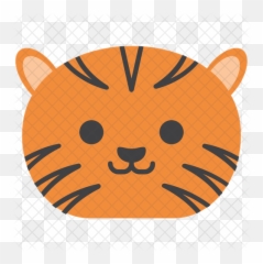 Tiger Emoji Icon - Reserva Natural Da Serra Da Malcata Logotipo,Tiger Emoji