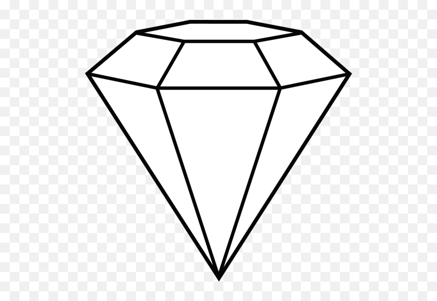 Diamond Clip Art - Diamond Drawing Emoji,Diamon Emoji