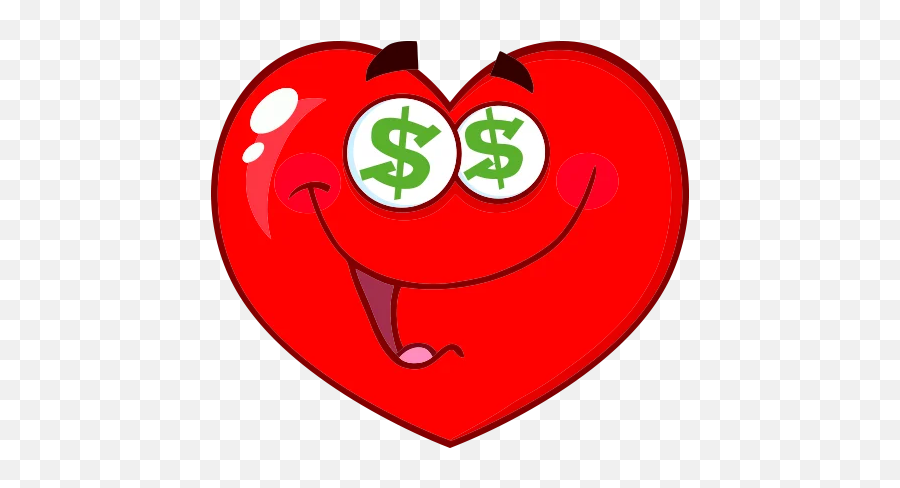 Heart Emoji - Crying Heart Clipart,Clover Emoji