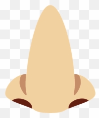 Nose Emoji Clipart - De Nariz
