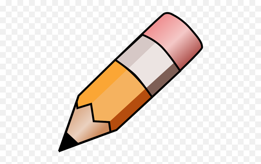 Hb Pencil Vector Image - Pencil Clipart Emoji,Emoji Pencil Case
