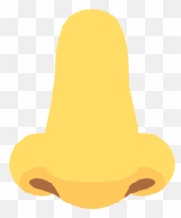 Emojione 1f443 - Discord Nose Emoji,Sun Emoji