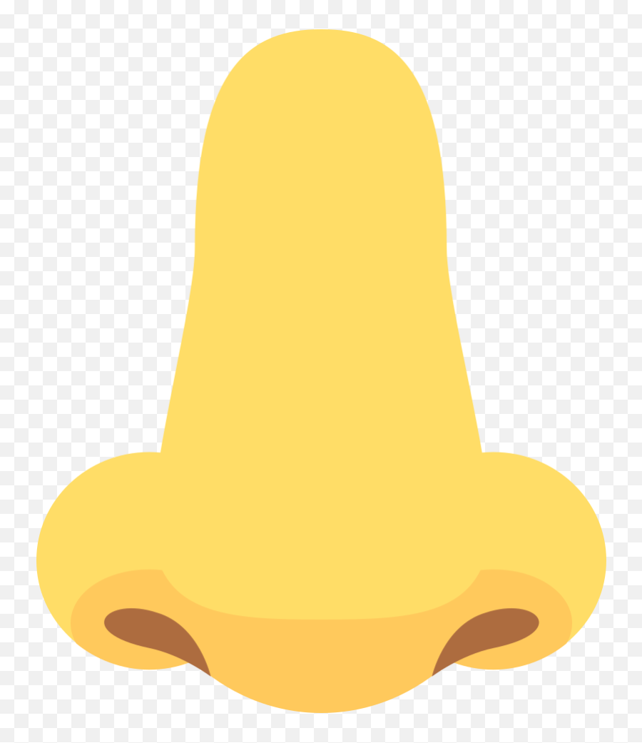 Emojione 1f443 - Discord Nose Emoji,Sun Emoji