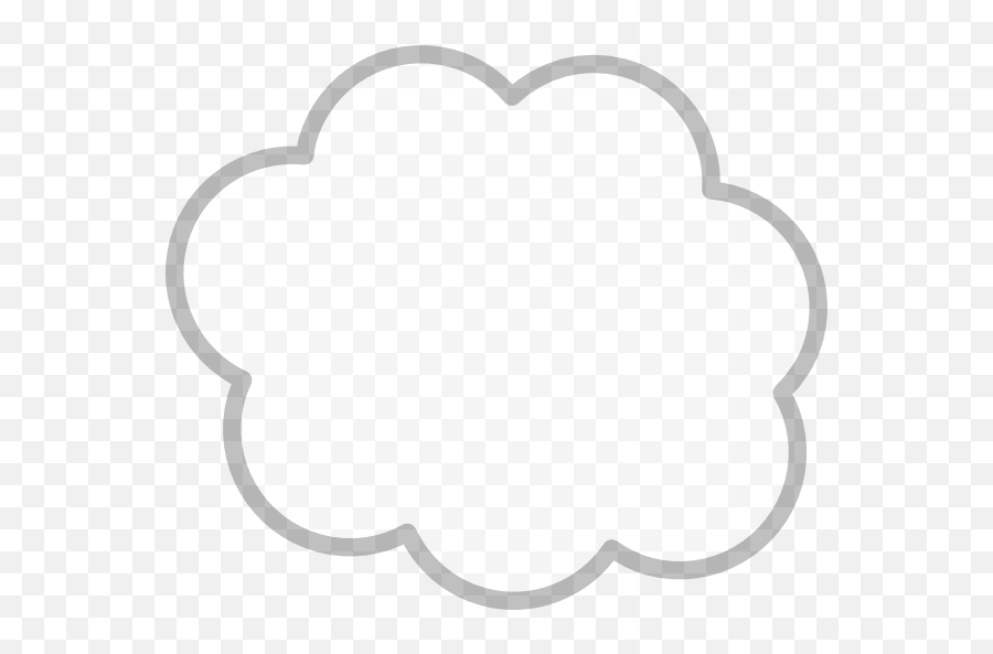 Clouds Clipart Grey Clouds Grey - Dot Emoji,Cloud Candy Emoji