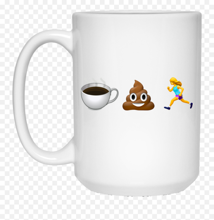 This Is My Morning Routine Coffee Mug V1 U2013 Runtastic Wear - Mug Emoji,Jogging Emoji