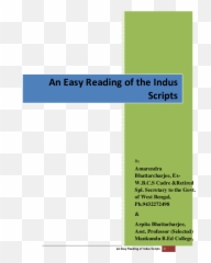 Pdf An Easy Reading Of The Indus Scripts Amarendra - Vertical Emoji,Hook Em Horns Emoticon