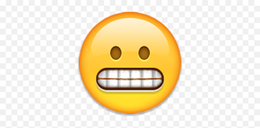 Emoji - Emoji Gritting Teeth,77 Emoticon Significado