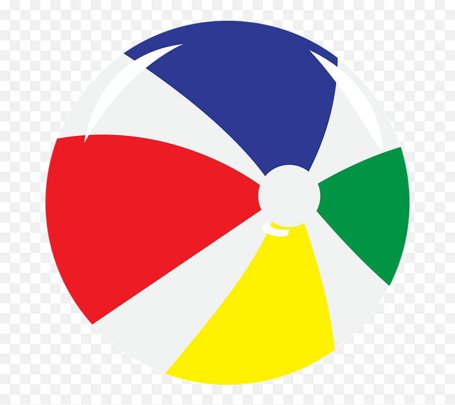 Beach Ball - Accesorios Playa En Png Emoji,Beach Umbrella Emoji