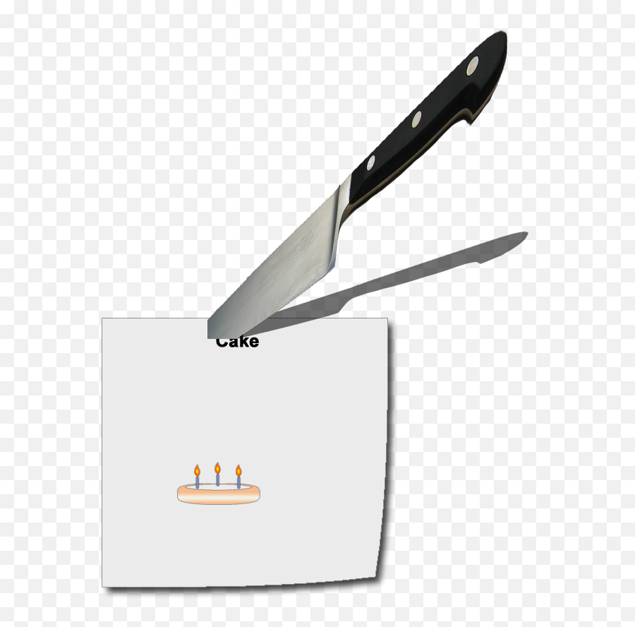 Knife In Paper - Utility Knife Emoji,Paper And Knife Emoji