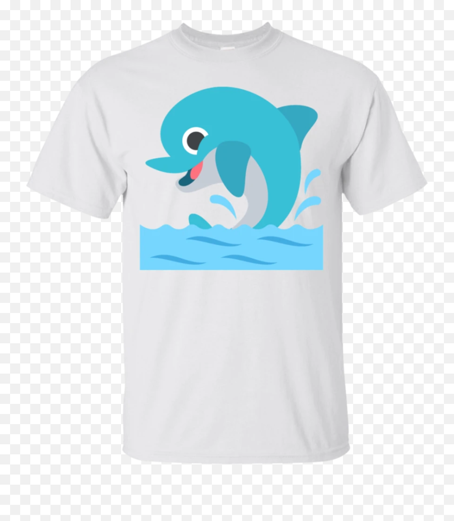 Happy Dolphin Emoji T - Animal,Womens Emoji Shirt - free transparent ...