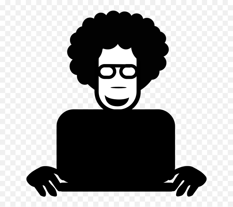 Boy Student Laptop - Man On Laptop Clipart Emoji,Music Note Book Emoji