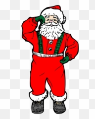 Santa Claus Man Traditional - Dancing Gif Png Emoji
