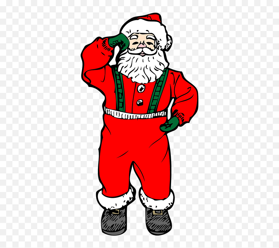 Santa Claus Man Traditional - Santa Dancing Gif Png Emoji,Android Emojis List
