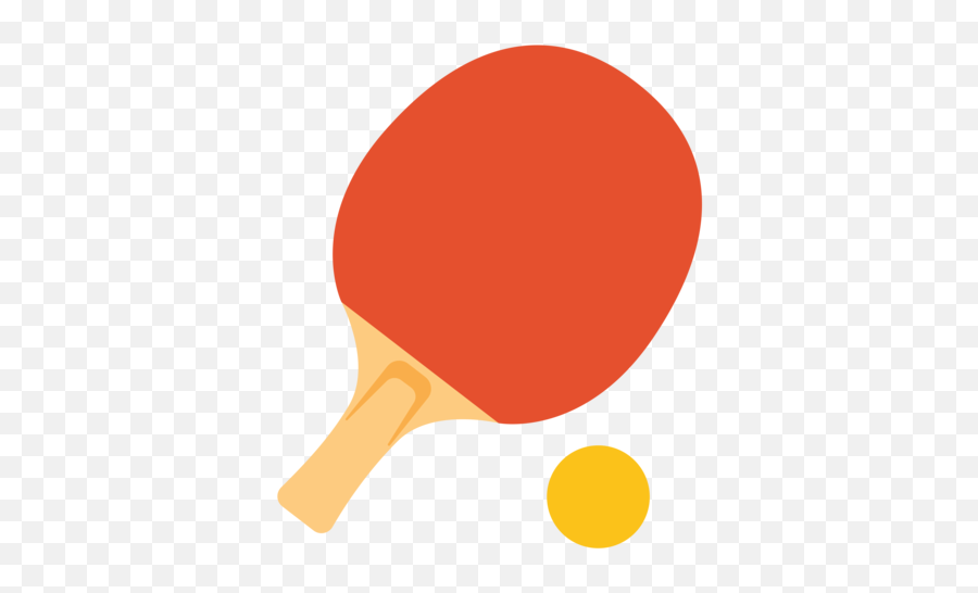Ping Pong Emoji - Table Tennis Racket Emoji,Tennis Emoji