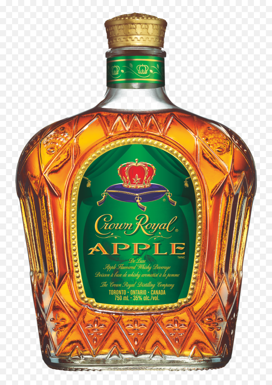 750ml Crown Royal Apple Flavoured - Whisky Crown Royal Apple Emoji,Alcohol Emojis