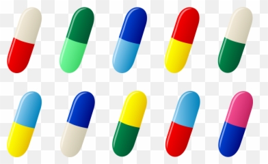Pills Clipart Emoji Pills Emoji Transparent Free For - Capsule Pill Clipart,Medicine Emoji