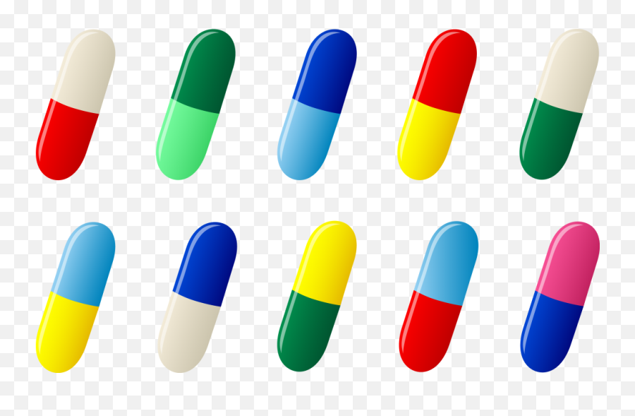 Pills Clipart Emoji Pills Emoji Transparent Free For - Capsule Pill Clipart,Medicine Emoji