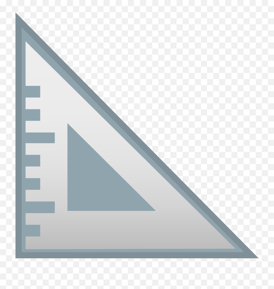 Triangular Ruler Icon - Emoji Ruler,Thailand Flag Emoji