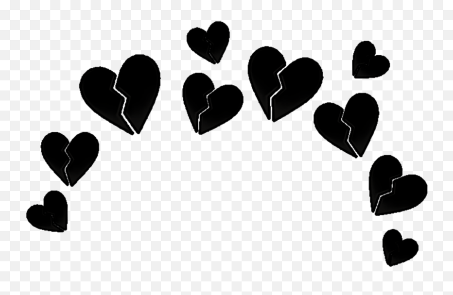 Tumblr Words Png - Transparent Background Heart Emoji Png,Black Crown Emoji