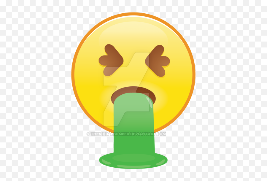 Throw Up Emoji Png Picture - Illustration,Nauseated Emoji