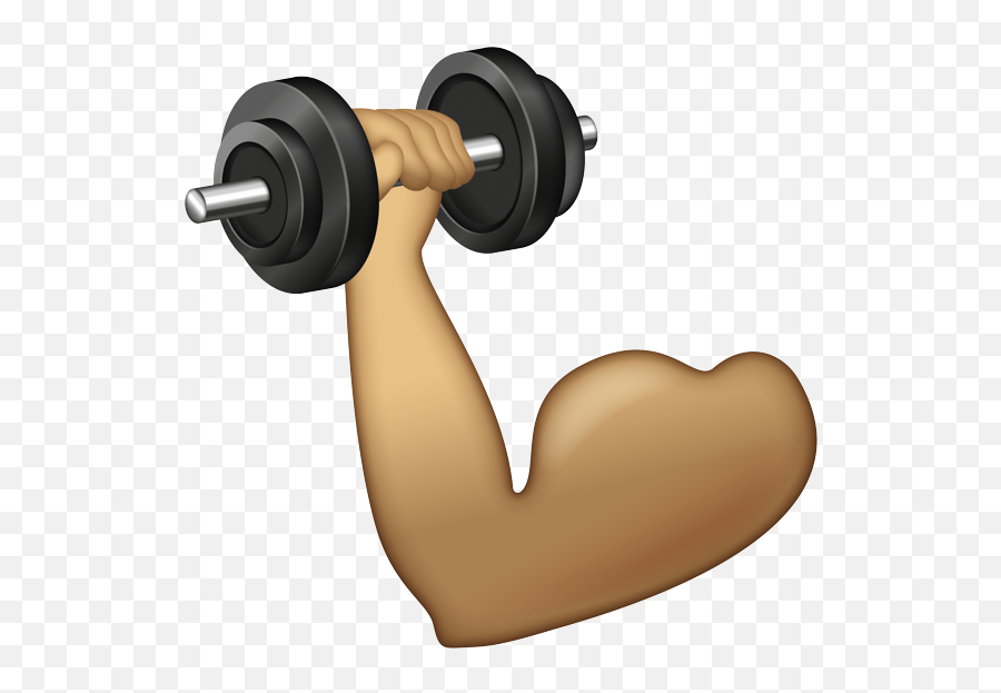 Emoji - Emoji Biceps Gif,Flex Emoji