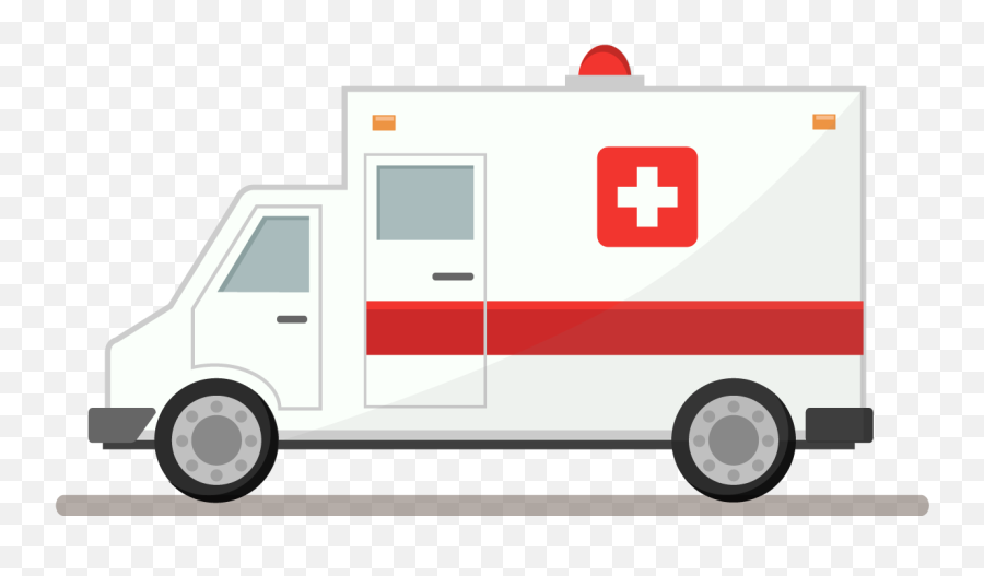 Transparent Ambulance Clipart - Clip Art Ambulance Png Emoji,Ambulance Emoji