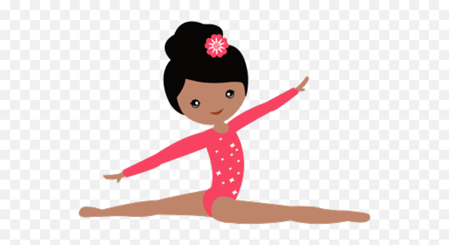 Gymnastics Clipart Olympics - Little Girl Gymnastics Clipart Emoji,Gymnastics Emoji