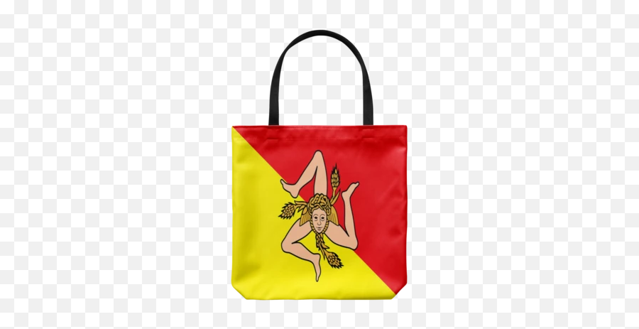 Products U2013 Tagged Sicilian U2013 Ps I Love Italy - Tote Bag Emoji,Sicilian Flag Emoji