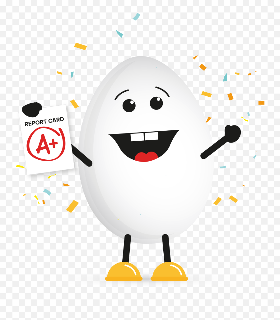 Tools For Schools - American Egg Board Cartoon Emoji,Egg Emoticon