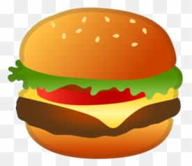 Hamburger Emoji - Emoji Burger,Cheese Emoji