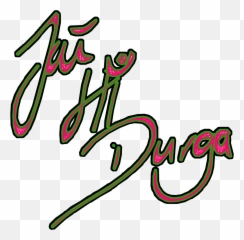 durgamaa navratri india festival hindu happyn - Calligraphy Emoji