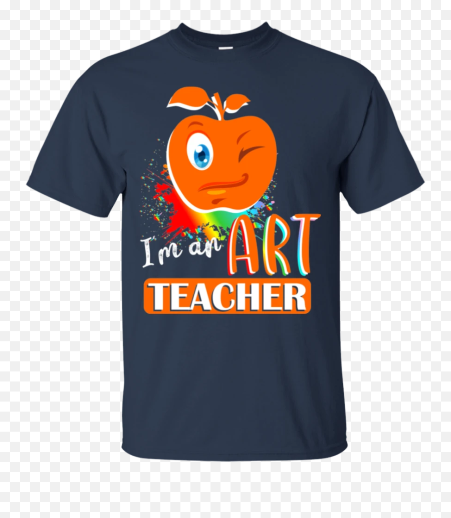 Im An Art Teacher Emoji Funny T - Active Shirt,Funny Text Emoji Art