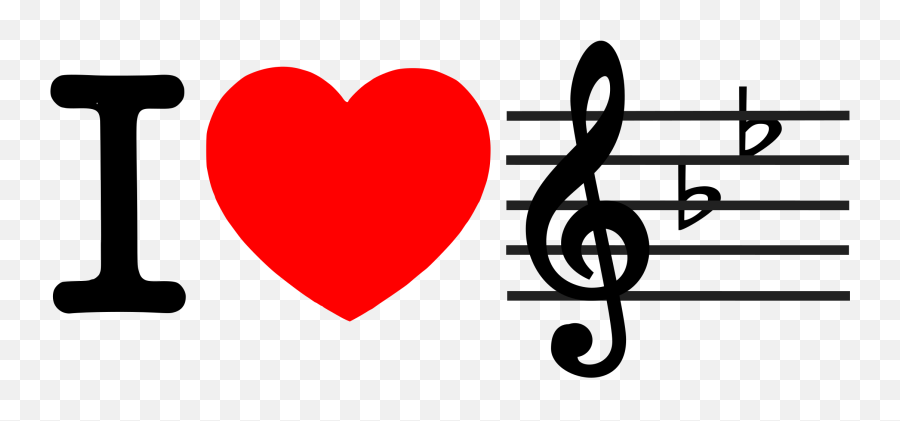 Red Clipart Music Red Music Transparent Free For Download - Art I Love Music Emoji,Emoji Musica