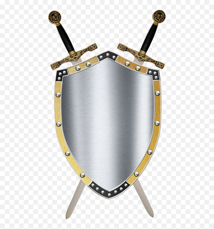 Shield With Swords Transparent Png - Middle Age Shield And Sword Emoji,Sword And Shield Emoji