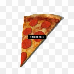 Pizza Slice - Californiastyle Transparent Png Emoji