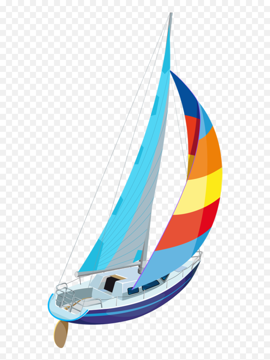 Sailboat Clip Art And - Racing Sailboat Png Emoji,Sailboat Emoji