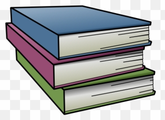 Books - Stack Of Books Clip Art Emoji,Rectangle With X Inside Emoji